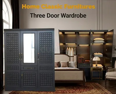 3 door cabinet