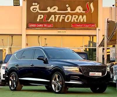 Genesis GV80 Platinum 2023 GCC Specsجييسيس جي في ٨٠ موديل ٢٠٢٣ خليجي تحت الضمان وعقد صيانة