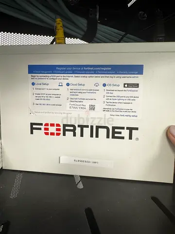 Fortinet FortiGate 40F Enterprise Firewall – Working Condition