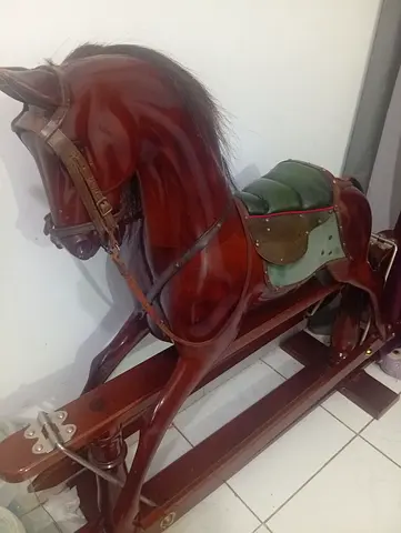 Classic Handcrafted Wooden Rocking Horse