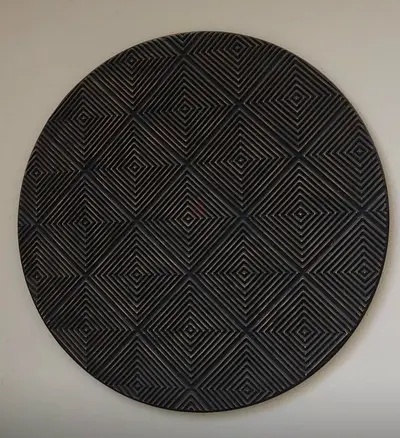 Wooden mandala wall art 120cm diameter