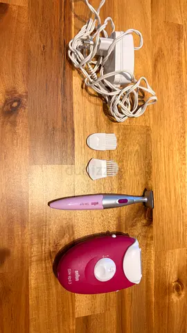 Braun Silk-épil Trimmer with Charger and Attachments