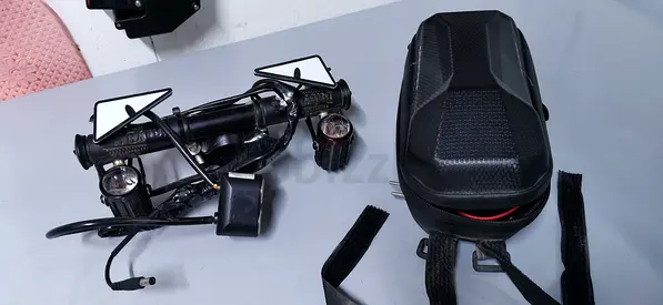 Scooter accessories  light with bag and battery