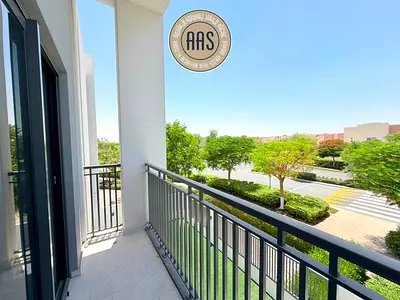 END CORNER SINGLE ROW 4BR+MAID VILLA FOR RENT 199,999AED