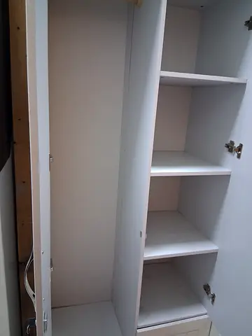 Classifieds: White Wall-Mounted Cabinet / Storage Shelves - Good ...