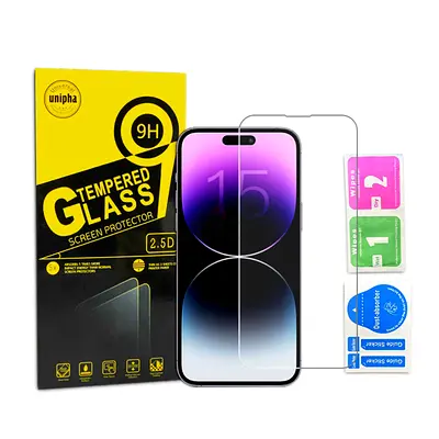 Tempered Glass Screen Protector for iPhone 16pro, 16 pro max (Full Coverage) - Brand New pack10