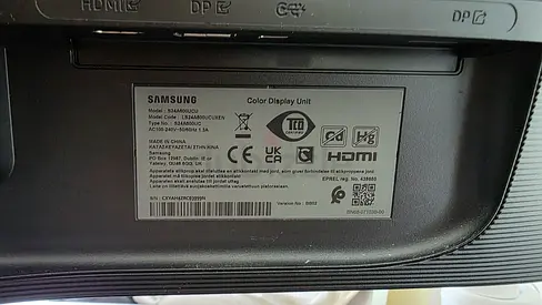 Samsung 24-inch LED Monitor (24M300) - Good Working Condition