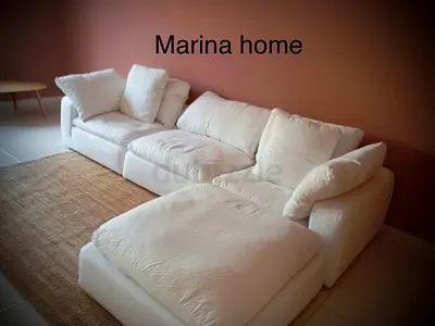 Same like new condition marina home luscious sofa