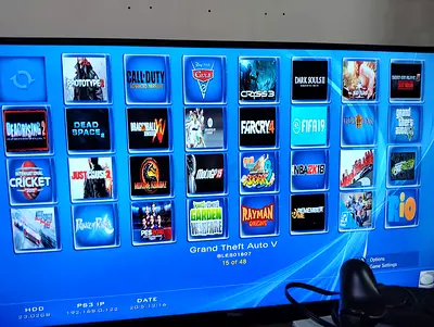 Playstation 3 Fat with loaded 45+ games