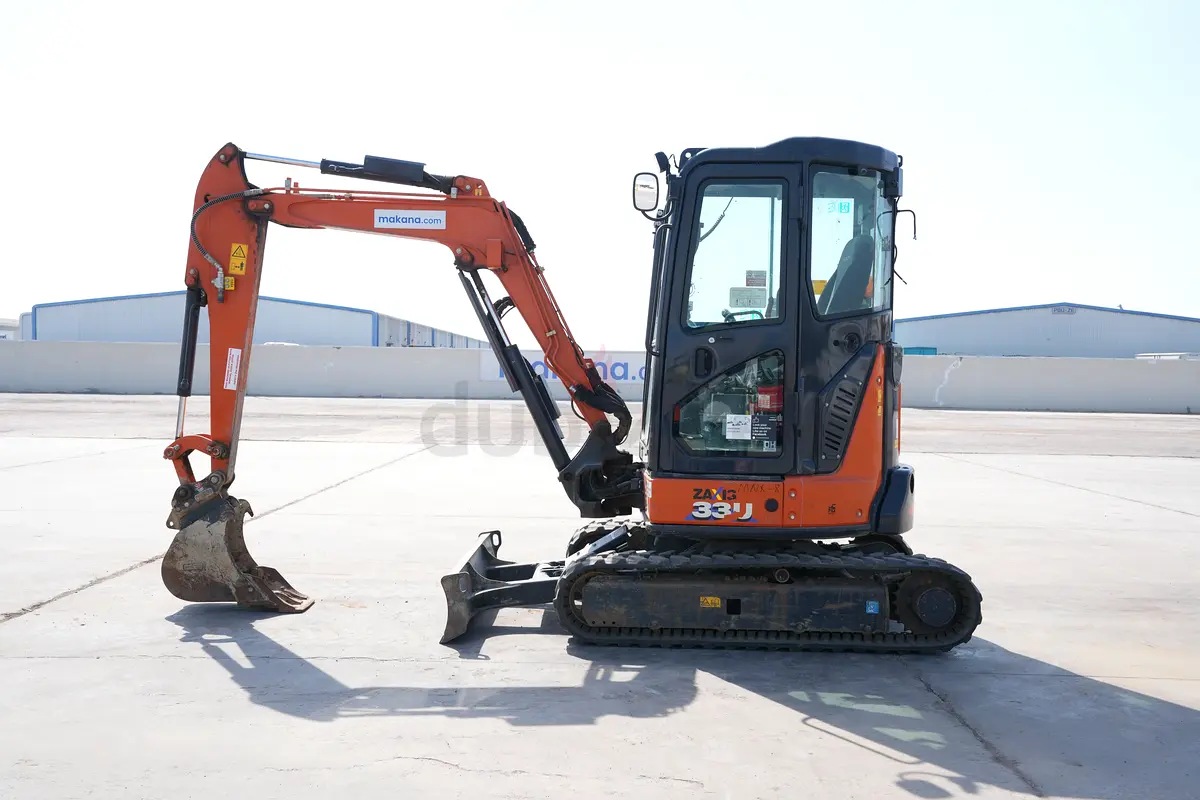希少 入手困難 ARCHITECTS' WORKING DETAILS v. 6 Motors: 2024 Hitachi ZX33U-6 CLR mini excavator | 3.7 Ton | Low
