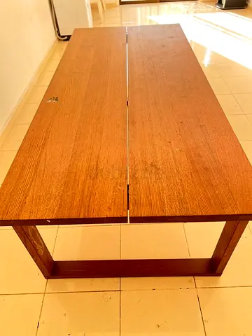 6-Seater Solid Wood Dining Table – Strong  Stylish