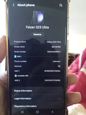 Samsung S23 Ultra 512GB | 12GB RAM – Urgent Sale