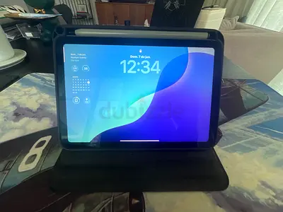 Apple iPad with Protective Case and Stylus