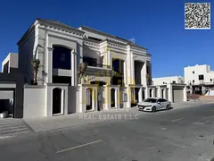 Own a smart villa with luxurious finishes in Al Zahia, Ajman | 4 master bedrooms, swimming pool, and