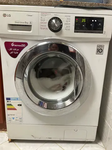 LG Front Load Washing Machine 8kg - Used, Working