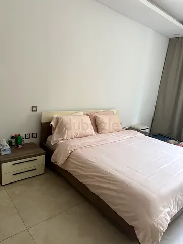 Bed and side table for sale