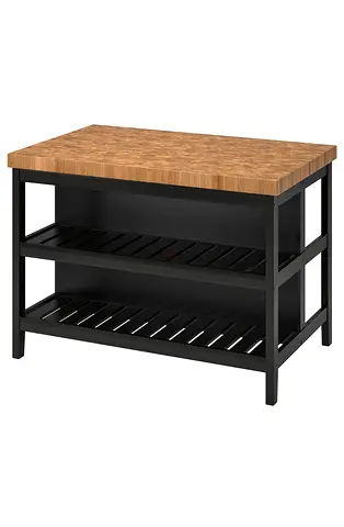 Ikea kitchen table and 4 high chairs