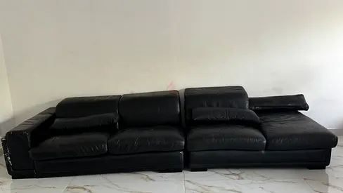 Leather sofa