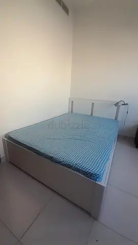 IKEA Songesand QUEEN bed frame with headboard , built in drawers and mattress (good condition)