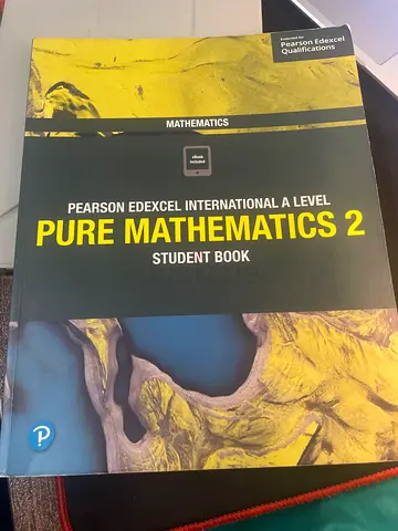 Pearson Edexcel International A Level Pure Mathematics 2 + E BOOK