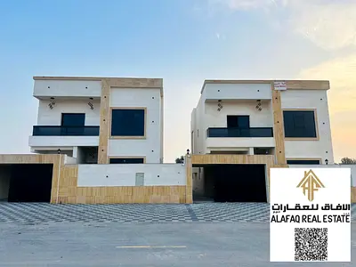 فلل فاخرة للبيع في الحليو 2 عجمان خمس غرف ماستر وتكييف مركزي شامل رسوم التسجيل موقع مميز جدا