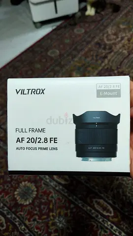 Viltrox AF 20mm F2.8 FE Wide Full Frame Lens for Sony E mount