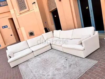 Home Center swin feather filled sofa