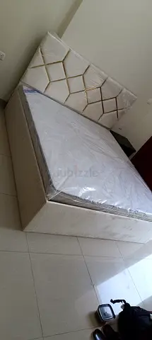 King size storage bed including madical mattres brand new selling