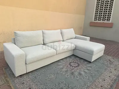Amazing condition IKEA vimle cream color lshape sofabed with storage