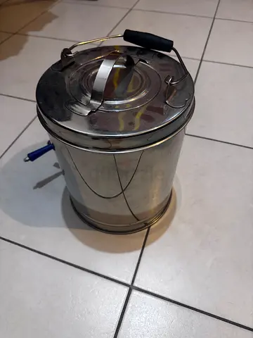 Stainless Steel Food Carrier / Tiffin with Lid - Good Condition