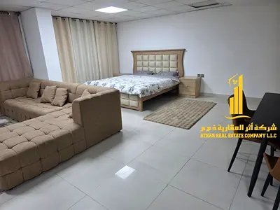 للايجاراستديو مفروش  بعجمان بفرش نظيف ومرتب _ المويهات 2  _  شامل جميع الفواتير والانترنت _  مفروش بالكامل بأثاث أنيق _ مطبخ مجهز بجميع الاحتياجات