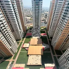 Spacious 2BHK in Ajman One Towers – AED 45k in 4 Cheques – Ready to Move