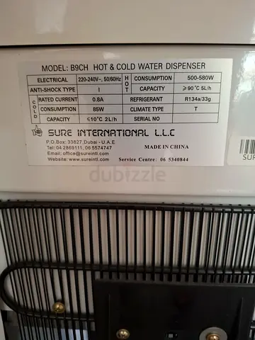 Water Dispenser – Hot  Cold – Excellent Condition