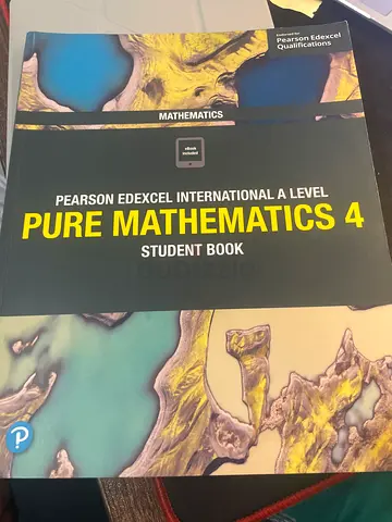 Pearson Edexcel International A Level Pure Mathematics 4 + E BOOK