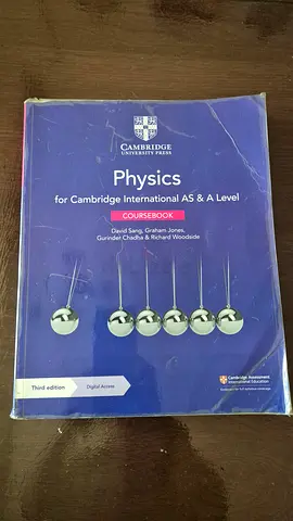 Physics for Cambridge International AS  A Level (Coursebook)