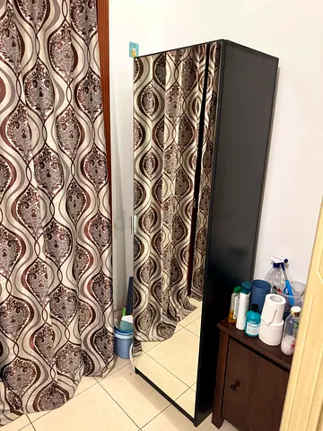 IKEA Shoe Rack with Mirror  Shoehorn – Full Wooden