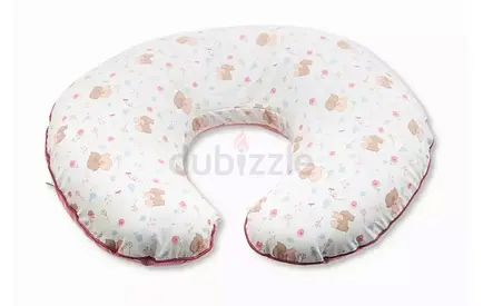 Used U-shaped Nursing / Feeding Pillow - Gentle Print