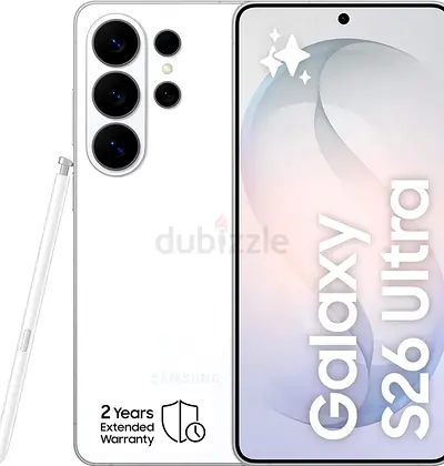 Samsung S26 Ultra (White) - 512GB - 2 Year Warranty