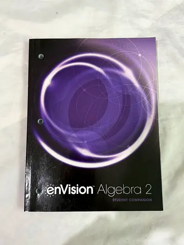 enVision Algebra 2 Student Companion - 2set