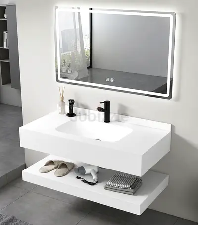 Modern Wall-Mounted Floating Bathroom Vanity