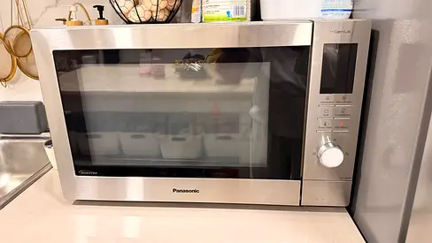 Panasonic Stainless Steel Countertop Microwave and oven - Good Condition