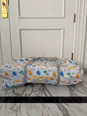 Mothercare portable foldable baby bassinet / travel mattress - lightweight and washable cover