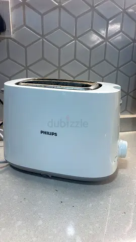 Philips 2-Slice Toaster - White, Good Working Condition