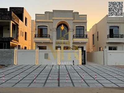 Own a villa with an outdoor setback and luxurious finishes in Al Zahia, Ajman | 5 master bedrooms | Price includes registration fees