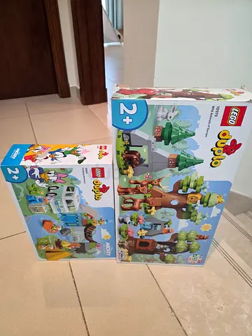 LEGO DUPLO Sets (2+): Woodland Animals  Mickey Adventure - Complete in Box.