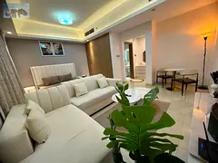 Furnished studio apartment for monthly rent in Gulf Tower, with gym and swimming pool, Sheikh Khalif