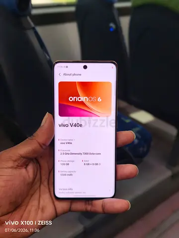 Vivo v40e global  normal condition 128/8
