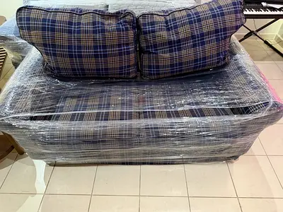 2-Seater Sofa / Loveseat with Slipcover (179 cm) - Good Condition