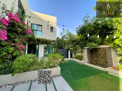 تاون هاوس فاخر جداً 5 غرف نوم مفروش بالكامل | مسبح خاص | مدينة الشارقة المستدامة | فيلا زاوية بأسلوب حياة راقٍ | ضمن أرقى مجتمع سكني أخضر
