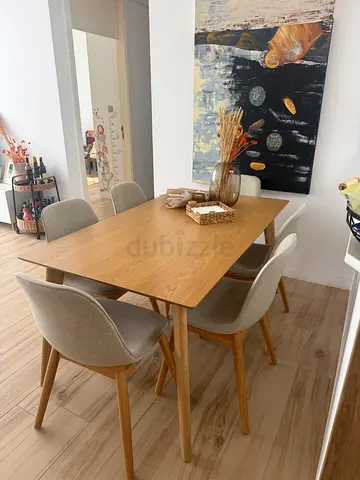 Dining table+6chairs